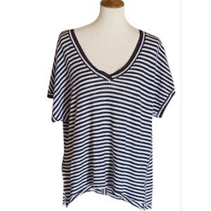 We the Free -  Take Me T-Shirt Black Stripe